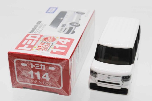トミカN-BOX ミニカーショップ ケンボックス トミカ 赤箱☆114☆ホンダN-BOX
