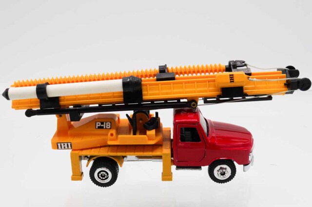 希少！絶版ダイヤペット　No.K-27　IHIモービルパイラトラック② ミニカーショップ ケンボックス ダイヤペット☆K-27☆IHI モービル