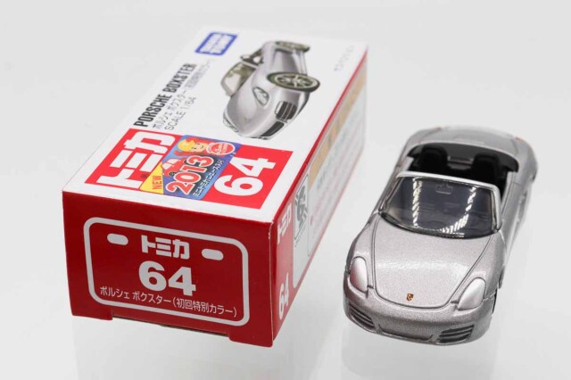 ミニカーショップ ケンボックス トミカ 赤箱☆64☆ポルシェボクスター