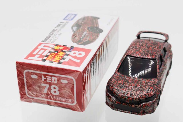ミニカーショップ ケンボックス トミカ 赤箱☆78☆ホンダシビック TYPE