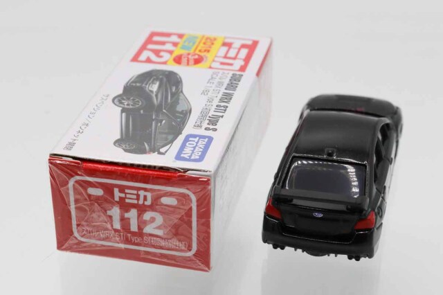 ミニカーショップ ケンボックス トミカ 赤箱☆112☆スバルWRX STI TYPE