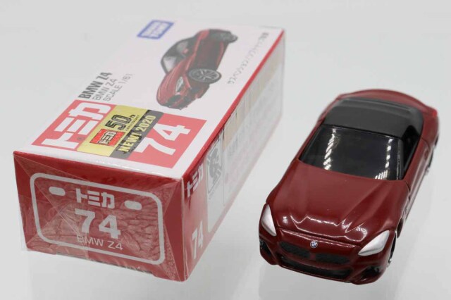 ミニカーショップ ケンボックス トミカ 赤箱☆74☆BMW Z4 ※TAKARATOMY