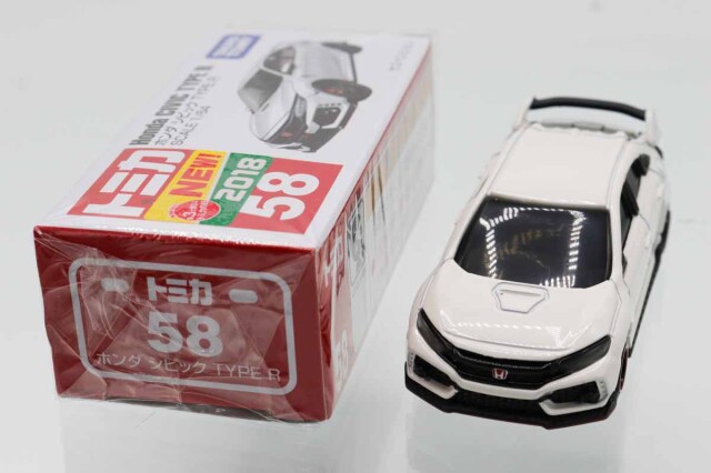 ミニカーショップ ケンボックス トミカ 赤箱☆58☆ホンダシビック TYPE