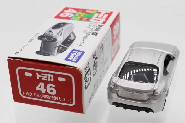 ミニカーショップ ケンボックス トミカ 赤箱☆46☆トヨタ86(初回特別