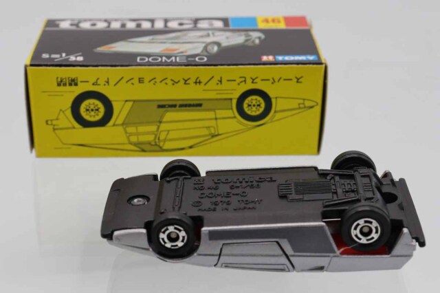 ミニカーショップ ケンボックス トミカ 黒箱☆46☆童夢-零(銀) ※箱少