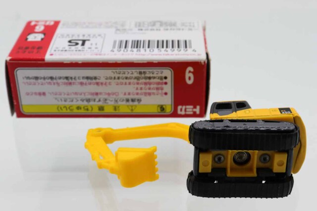 ミニカーショップ ケンボックス トミカ 赤箱☆9☆コマツ油圧ショベル