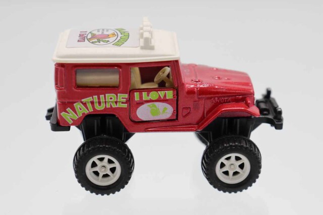 トミカ ランドクルーザー ビッグフット I LOVE NATURE ミニカーショップ ケンボックス トミカ特注（日本製）☆1☆トヨタ