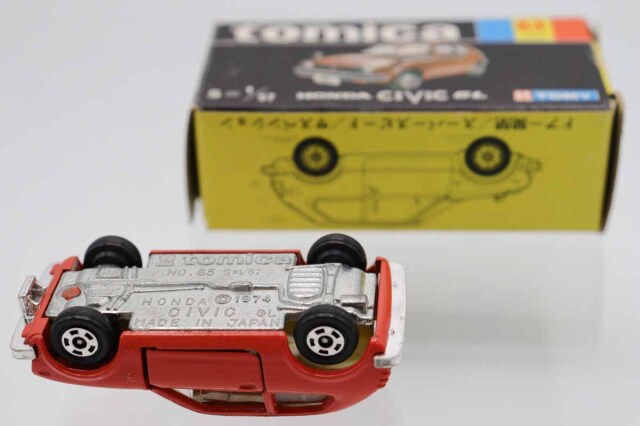 ミニカーショップ ケンボックス トミカ 黒箱☆83☆ホンダシビック GL