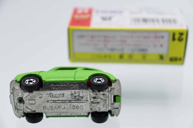 ミニカーショップ ケンボックス 復刻トミカ☆21☆富士重工スバル 360