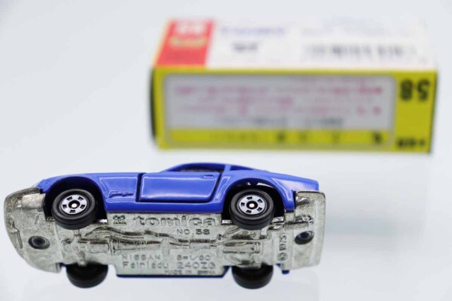 ミニカーショップ ケンボックス 復刻トミカ☆58☆日産フェアレディ