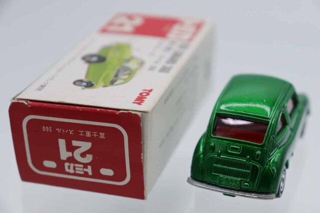 ミニカーショップ ケンボックス トミカ 赤箱(日本製)☆21☆富士重工