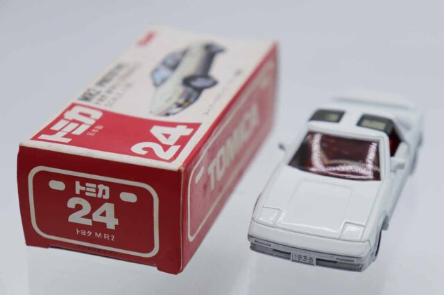 ミニカーショップ ケンボックス トミカ 赤箱(日本製)☆24☆トヨタMR2