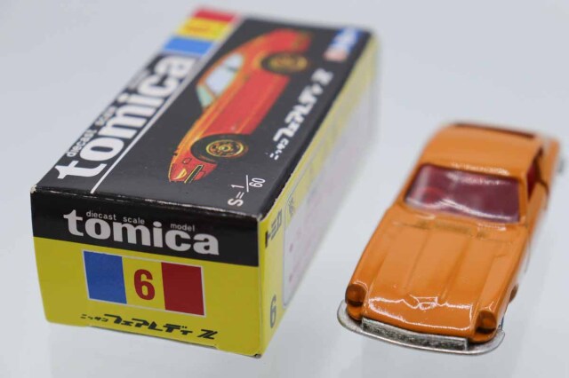 ミニカーショップ ケンボックス 復刻トミカ☆6☆日産フェアレディZ ※黒