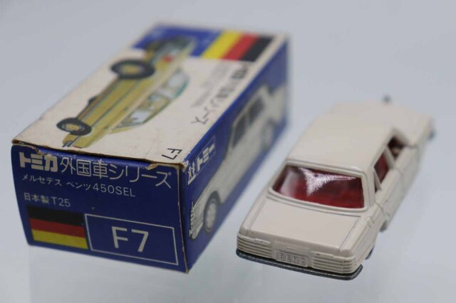 ミニカーショップ ケンボックス トミカ 青箱☆F7☆メルセデスベンツ