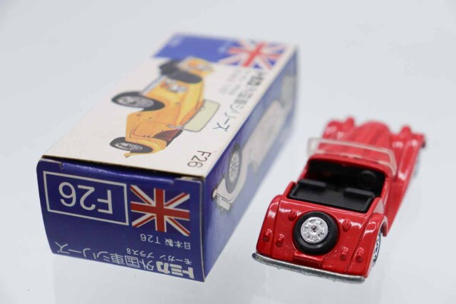 青箱トミカ　モーガンプラス8 3台セット ミニカーショップ ケンボックス トミカ 青箱☆F26☆モーガンプラス8