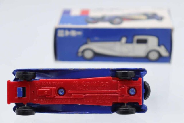 ミニカーショップ ケンボックス トミカ 青箱☆F46☆ブガッティクーペ