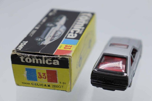 ミニカー tomo ミニカーショップ ケンボックス トミカ 黒箱☆33☆トヨタセリカ XX