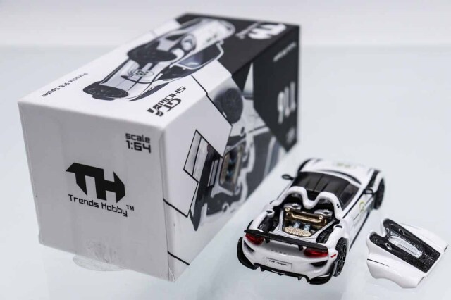 FROMさん専用 ミニカーショップ ケンボックス Trends Hobby☆116☆PORCHE 918 SPYDER