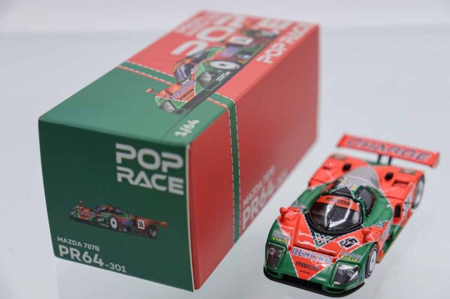 ミニカーショップ ケンボックス POP RACE☆PR640301☆マツダ787B 1991