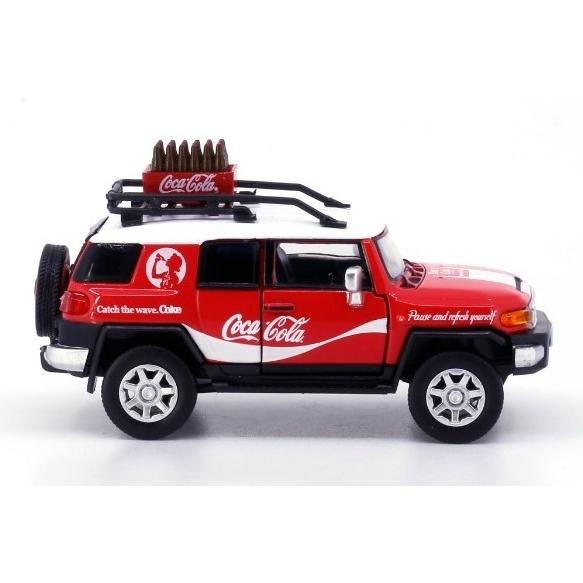 未開封】TINY コカ・コーラ トヨタ FJ クルーザー 1/64 ミニカー