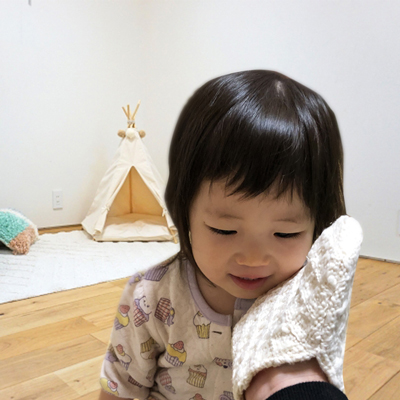 オーガニックコットン ミトン説明-3