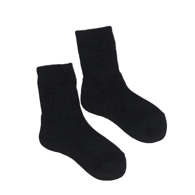 遠赤つるつるヒール ブラック