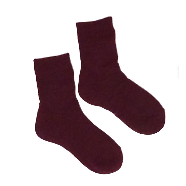 遠赤つるつるヒール エンジ