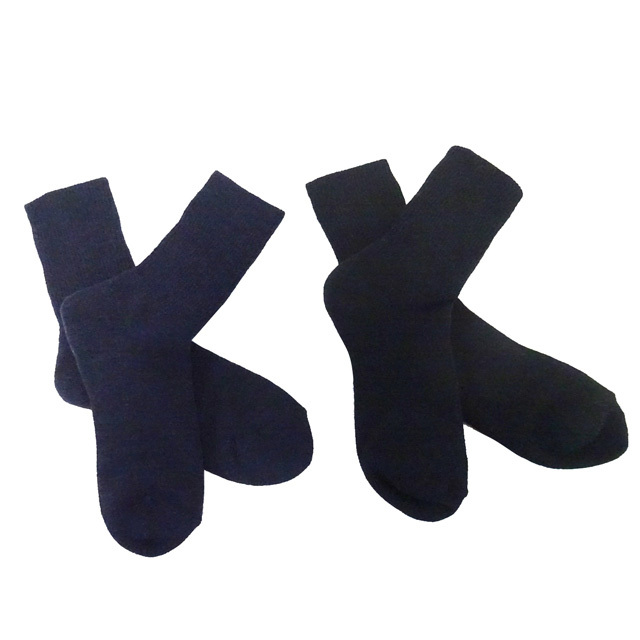 遠赤つるつるヒール　二重編み靴下 Lサイズ