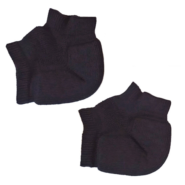 カカトサポーター説明-ブラック