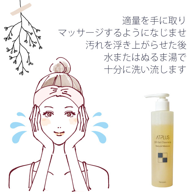 エーティプラスDRゲルクレンジング説明