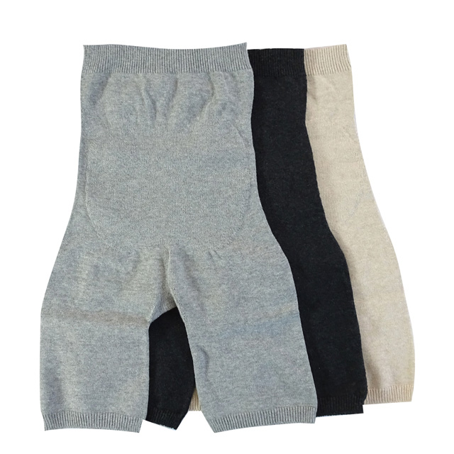 オーガニックコットン腹巻パンツ3分丈