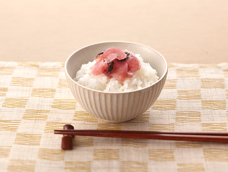 出雲のおいしい津田かぶ梅しそ漬