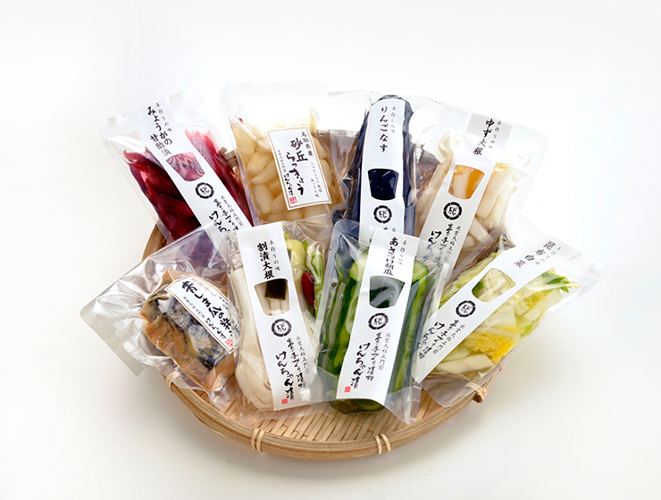 【送料込】食べきり漬物8品セット
