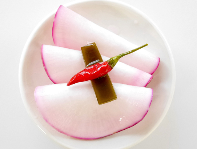 特大　野菜かんな　千枚漬け等に　東源正明 Just cut and mix] For those days when you've eaten too much