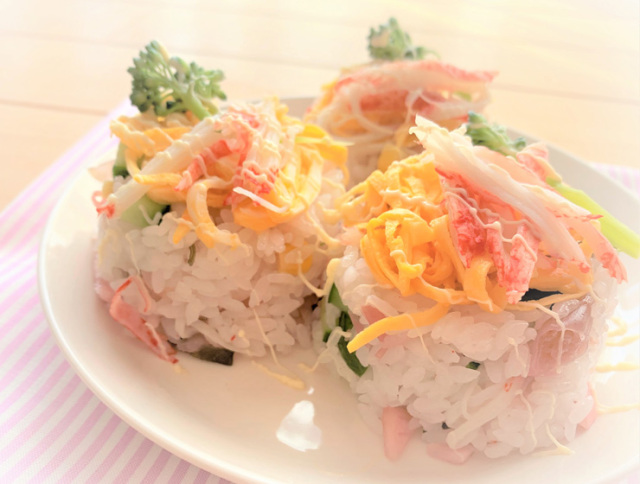 【漬物すしのもとで】サラダちらし寿司