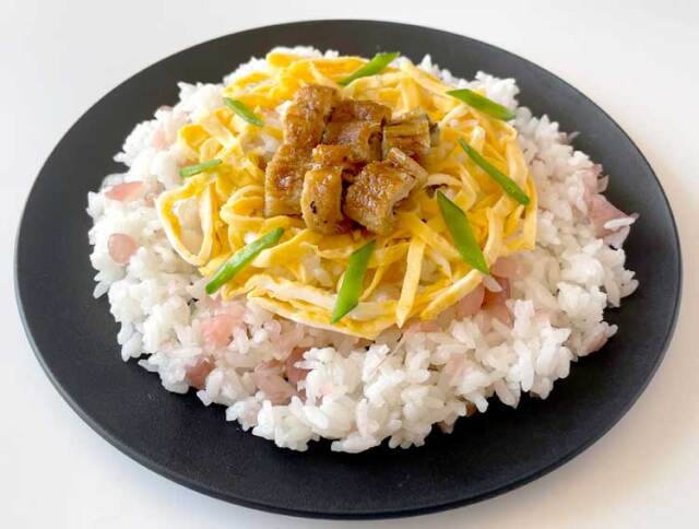 あなごのちらし寿司