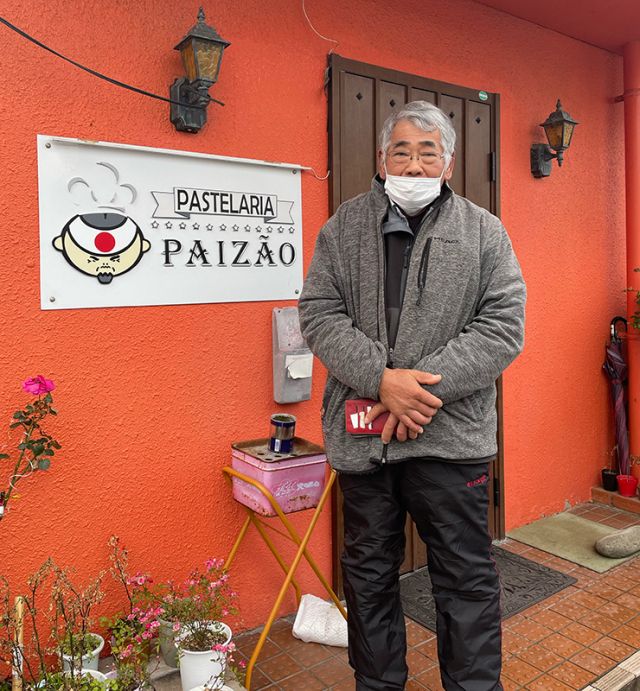 ビーツ生産者の滝浪実セルジオさん