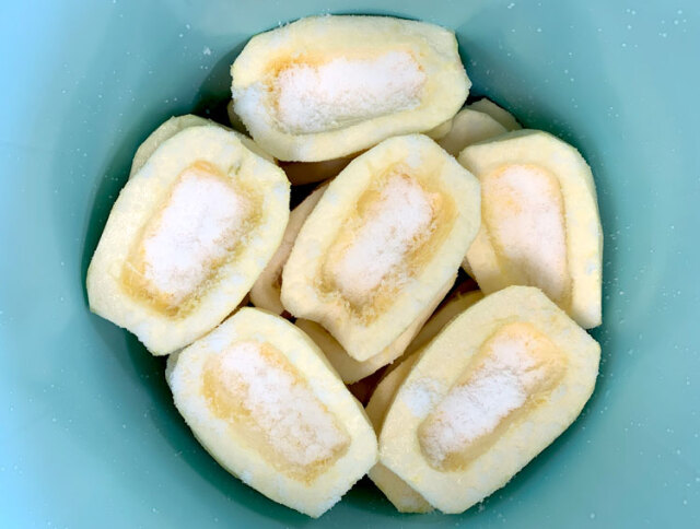 そうめん瓜の粕漬