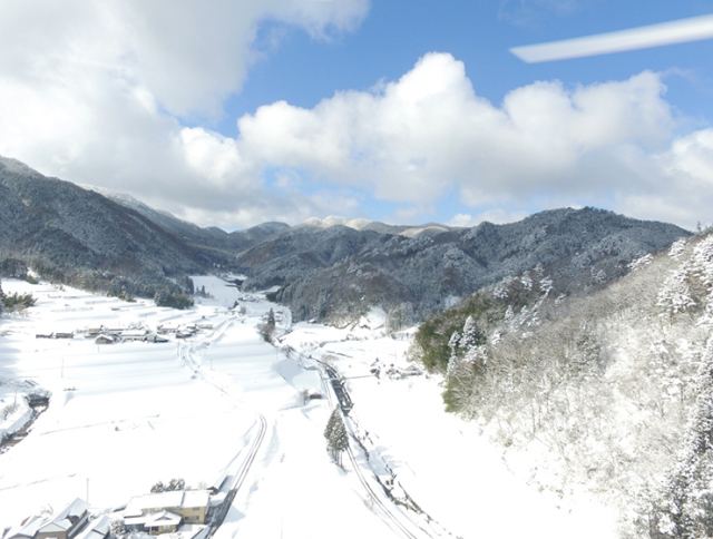 冬の大峠源流米の産地