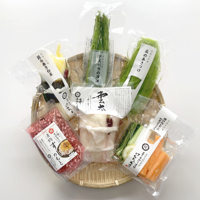 春～夏のギフト・御中元・贈答向け浅漬・粕漬の漬物セット