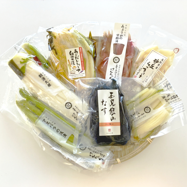 【送料込】石見銀山なす入り 夏の7品セット