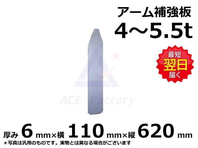 アタッチメント,アーム補強板