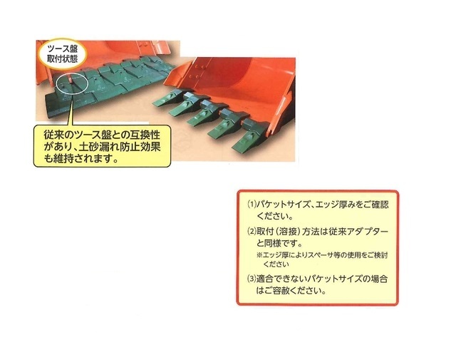 ゴムクローラー,ゴムパット,アダプター,ESアダプター,越後