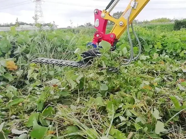 トリマー,剪定,油圧草刈機,ショベル,ユンボ,バックホー