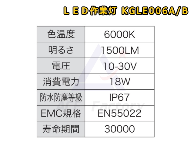 LEDライト,エルイーディー,ショベル,ユンボ,バックホー,拡散,ワイド,集光,スポット