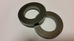 厚切りシム！バケット廻り隙間調整シム　内径３１ミリ×５０ミリ×厚み５ミリ　２枚セット　