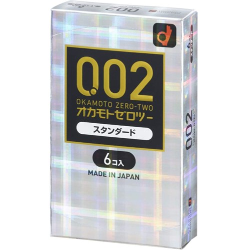 オカモト ゼロツー スタンダード うすさ均一0.02EX 6個入