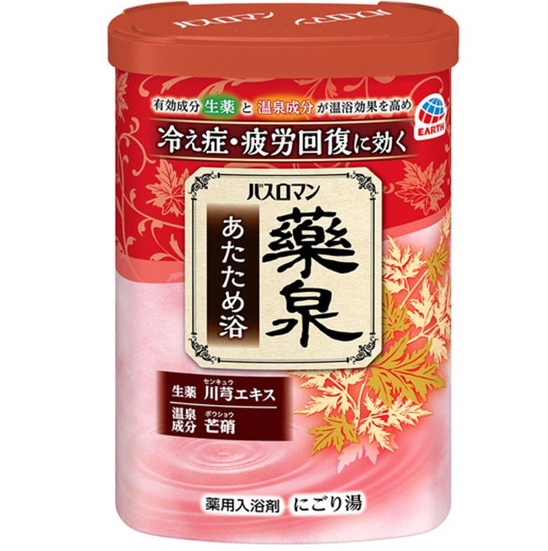 バスロマン 薬泉 あたため浴 600g