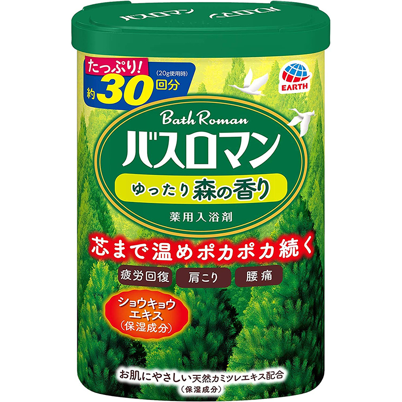 バスロマン ゆったり森の香り 600g