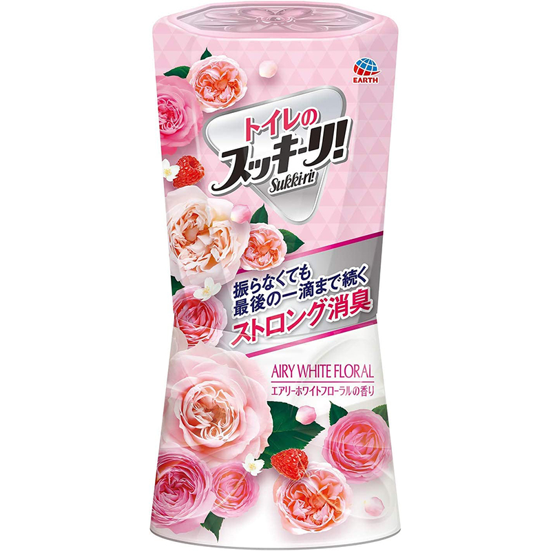 トイレのスッキーリ！Sukki-ri! エアリーホワイトフローラルの香り 400ml